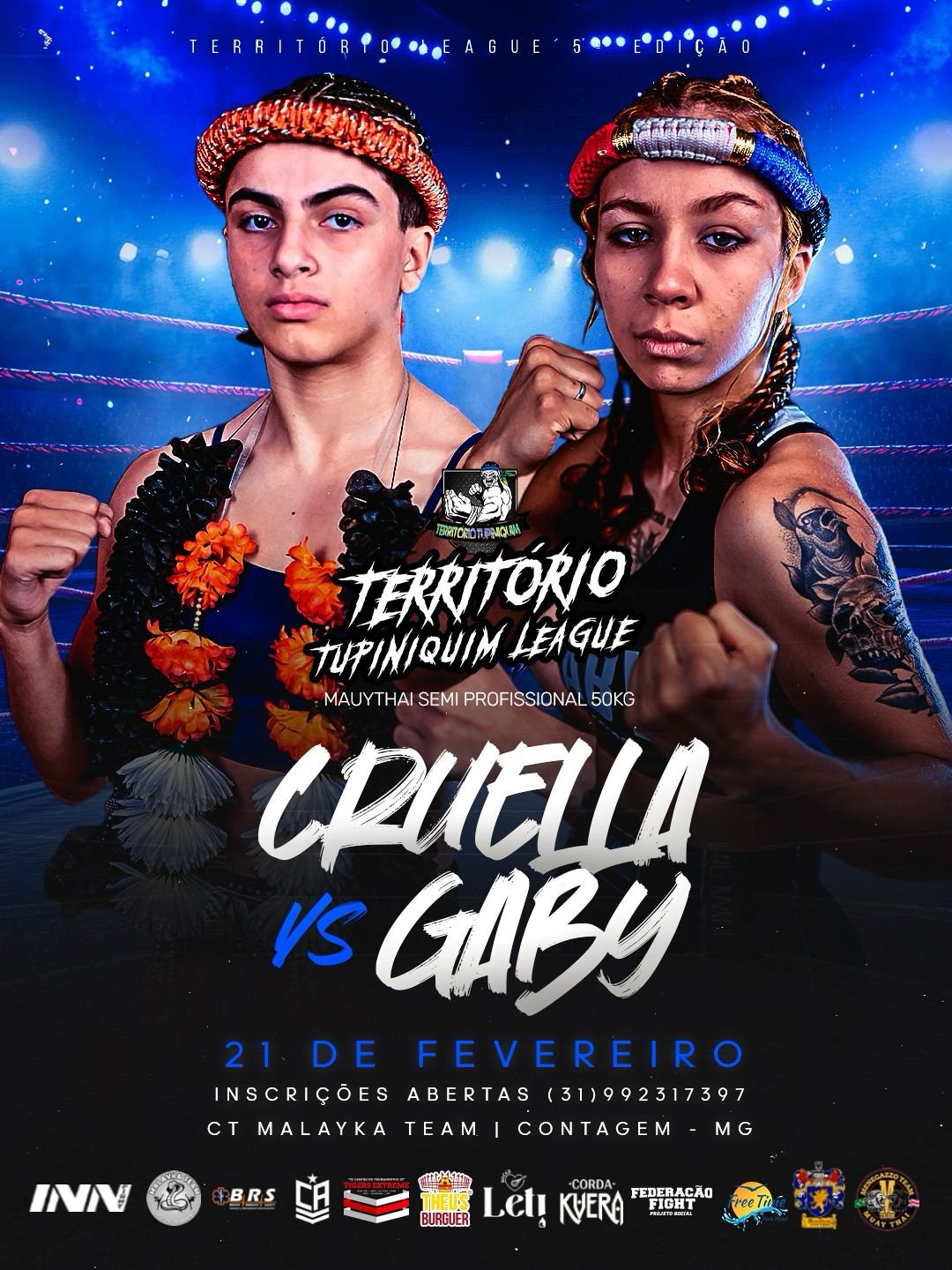 A quinta edição do Território Tupiniquim League marca oficialmente a abertura do calendário de eventos da organização em 2026