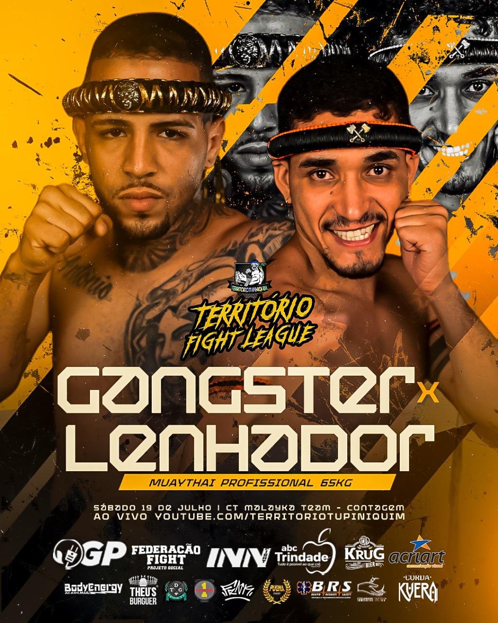 Território Fight League realiza sua segunda edição em Contagem (MG)