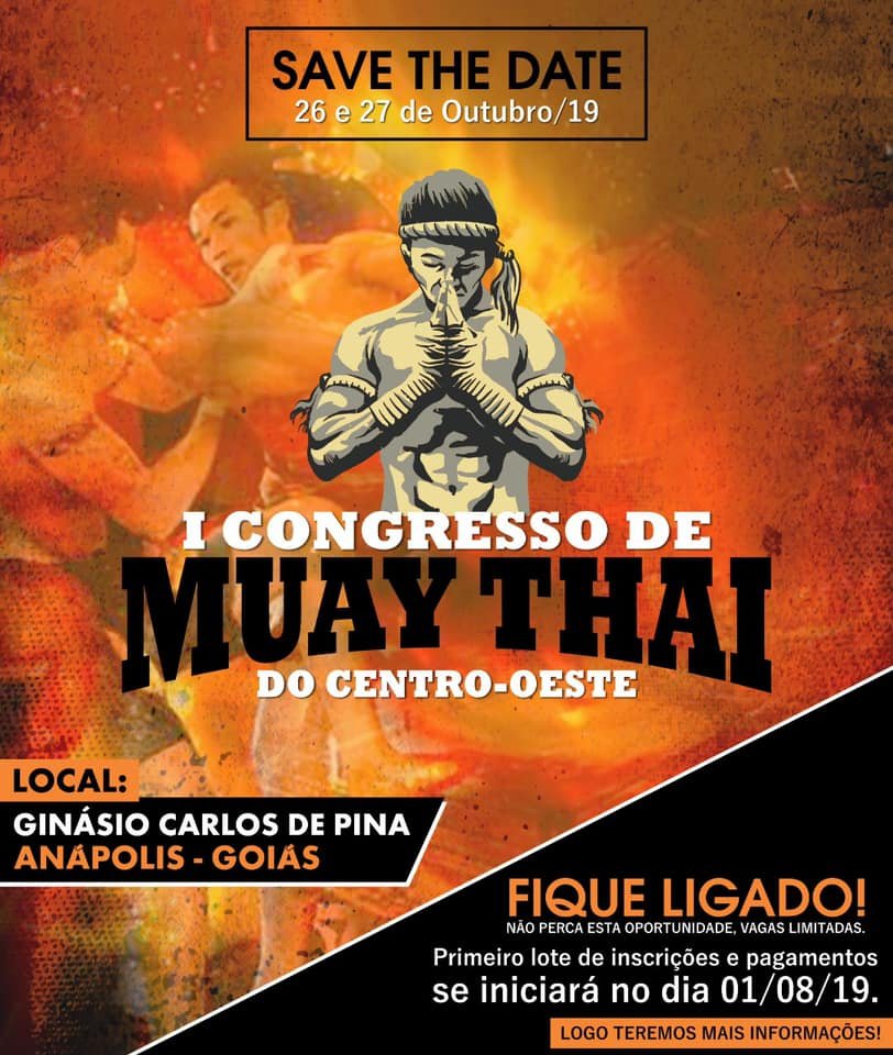 1º Congresso de Muaythai do Centro-Oeste divulga atrações