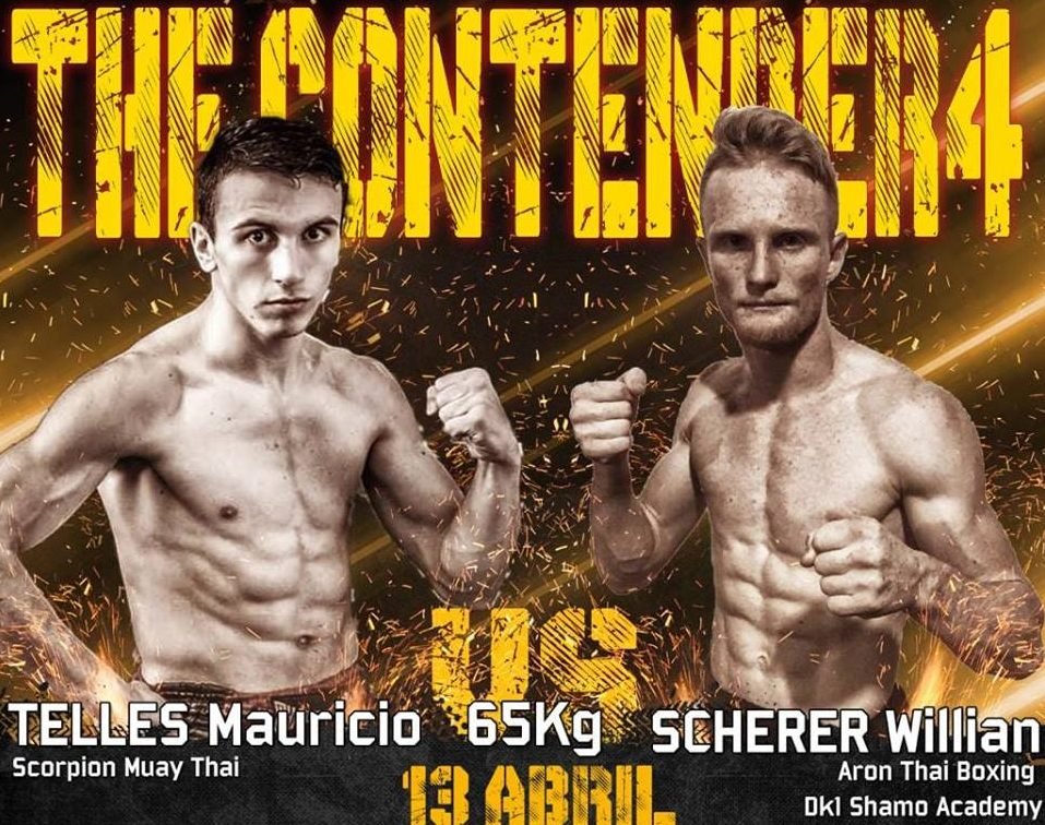 The Contenders 4 esquenta o clima do Muaythai no RS: apostas chegam à R$8.000,00
