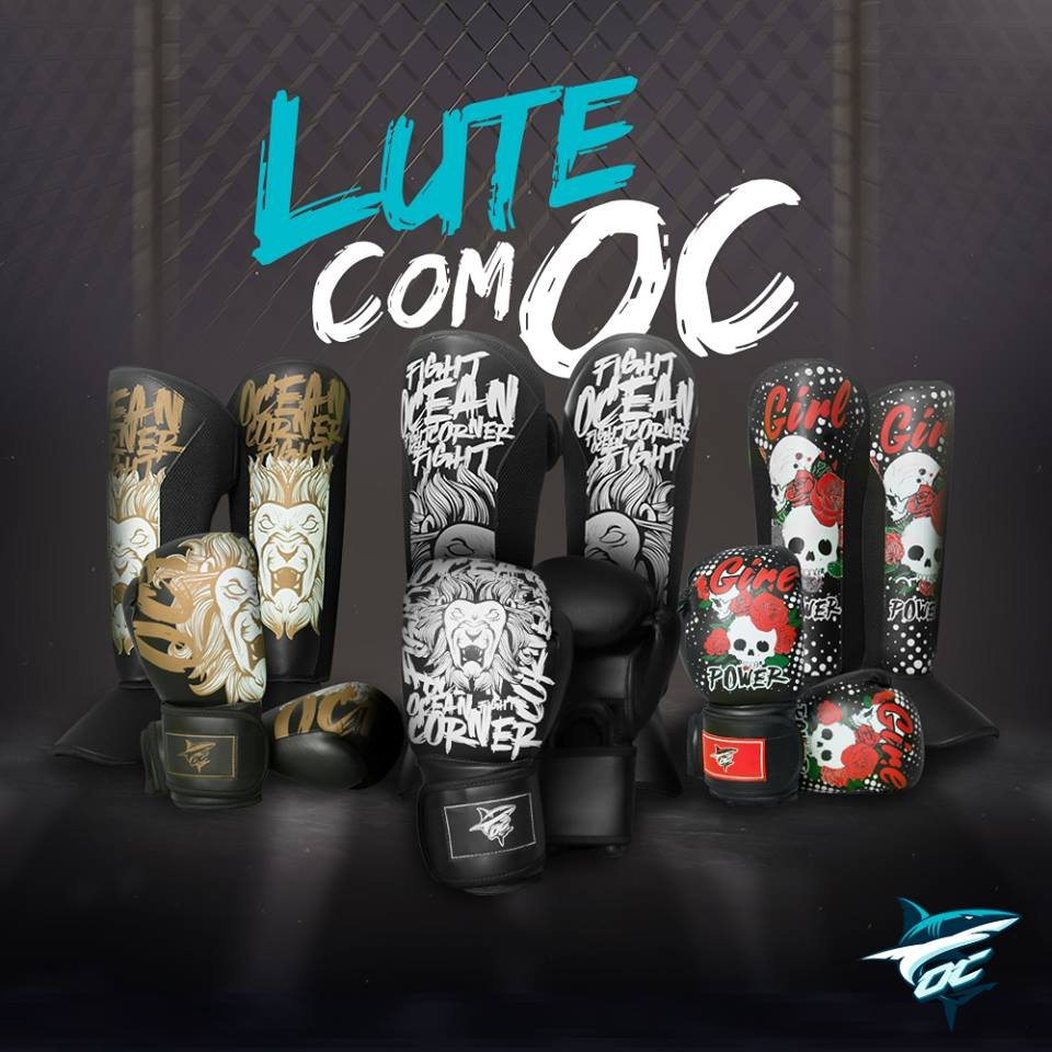 Luva OC Fight modelo Lion - Acervo Testa!